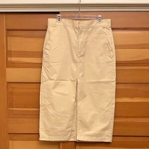 Abercrombie & Fitch Cream Skirt